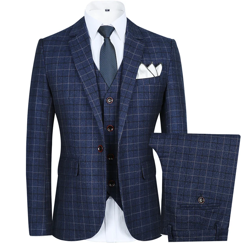 New high-end fashion comfortable handsome British style suit men (suit vest pants) bridesmaid wedding dress male Slim formal wea
New high-end fashion comfortable handsome British style suit men (suit vest pants) bridesmaid wedding dress male Slim formal wea
