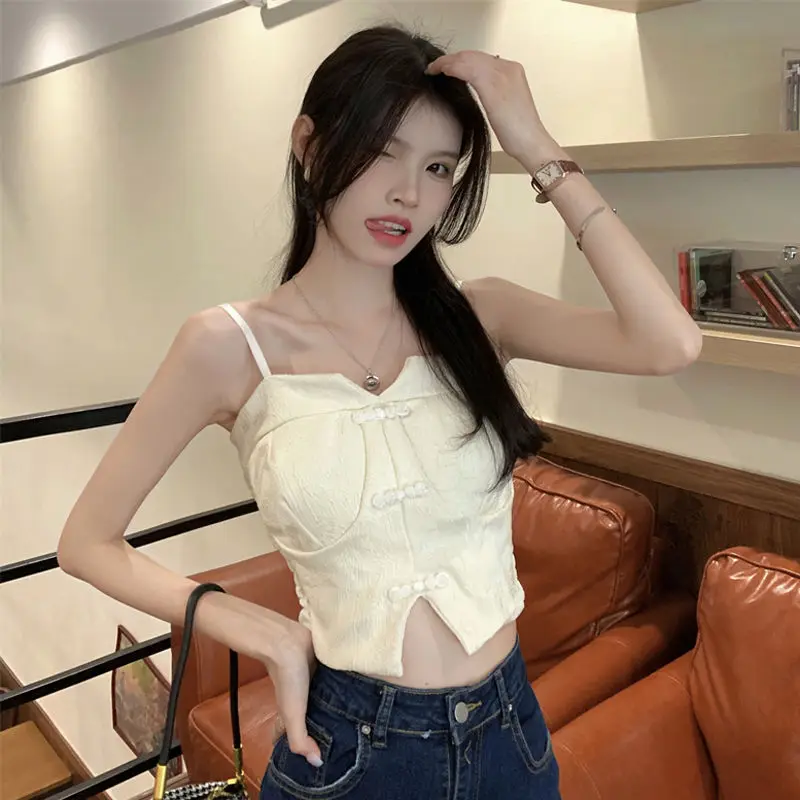 COZOK Hot Selling Fashion Retro Cheongsam Camisole Undershirt for Female Summer Sexy Short Paragraph Tops NEW
COZOK Hot Selling Fashion Retro Cheongsam Camisole Undershirt for Female Summer Sexy Short Paragraph Tops NEW