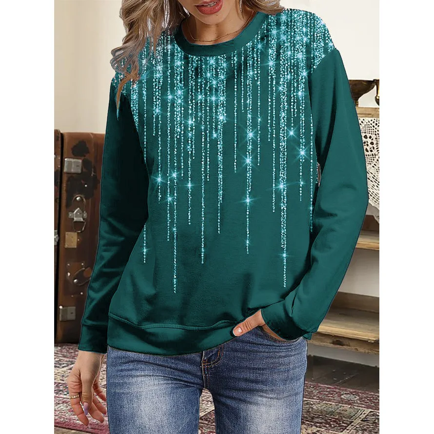 Mandylandy Women Elegant Autumn Winter Print Sweatshirt Top Fashion Female Y2K Long Sleeve O Neck Loose Pullover Streetwear
Mandylandy Women Elegant Autumn Winter Print Sweatshirt Top Fashion Female Y2K Long Sleeve O Neck Loose Pullover Streetwear