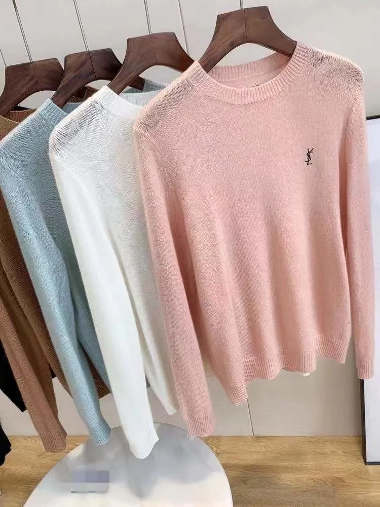 Spring And Autumn Women's Round Neck Knitted Sweater Loose Pullover Bottoming Korean Version Of Solid Color Wool Sweater Tide
Spring And Autumn Women's Round Neck Knitted Sweater Loose Pullover Bottoming Korean Version Of Solid Color Wool Sweater Tide