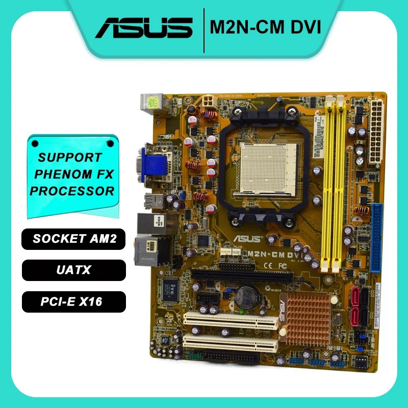 Материнская плата ASUS M2N-CM DVI AM2 DDR2 4 ГБ NVIDIA nForce630A поддержка Phenom FX/Athlon64 FX процессор PCI-E X16 USB2.0 uATX материнская плата
Материнская плата ASUS M2N-CM DVI AM2 DDR2 4 ГБ NVIDIA nForce630A поддержка Phenom FX/Athlon64 FX процессор PCI-E X16 USB2.0 uATX материнская плата