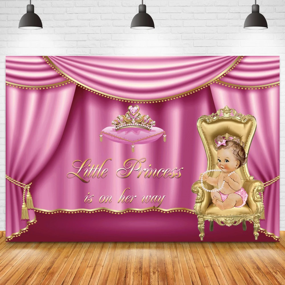 Little Princess Pink Curtain Backdrop Photography Baby Shower Party Decoration Photoshoot Banner Background Studio Props
Little Princess Pink Curtain Backdrop Photography Baby Shower Party Decoration Photoshoot Banner Background Studio Props