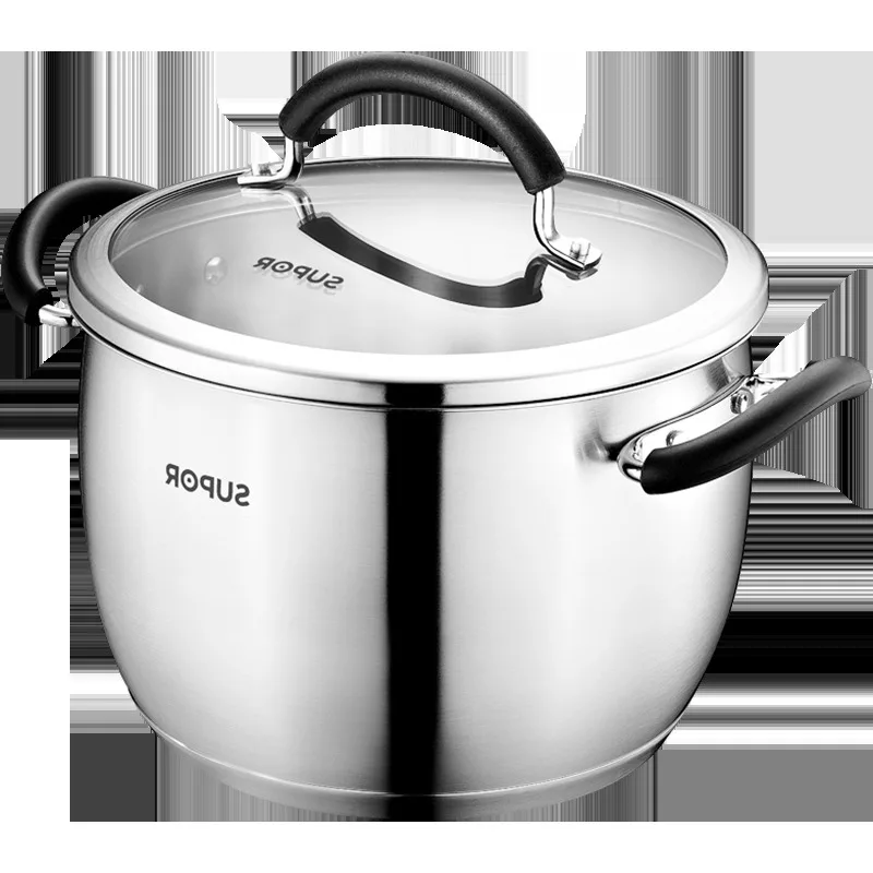 Steel Stainless Household Soup Double Bottom Thickened Stew Pot Stew-Pan Thermal Cooker Universal Pan Binaural Energy
Steel Stainless Household Soup Double Bottom Thickened Stew Pot Stew-Pan Thermal Cooker Universal Pan Binaural Energy