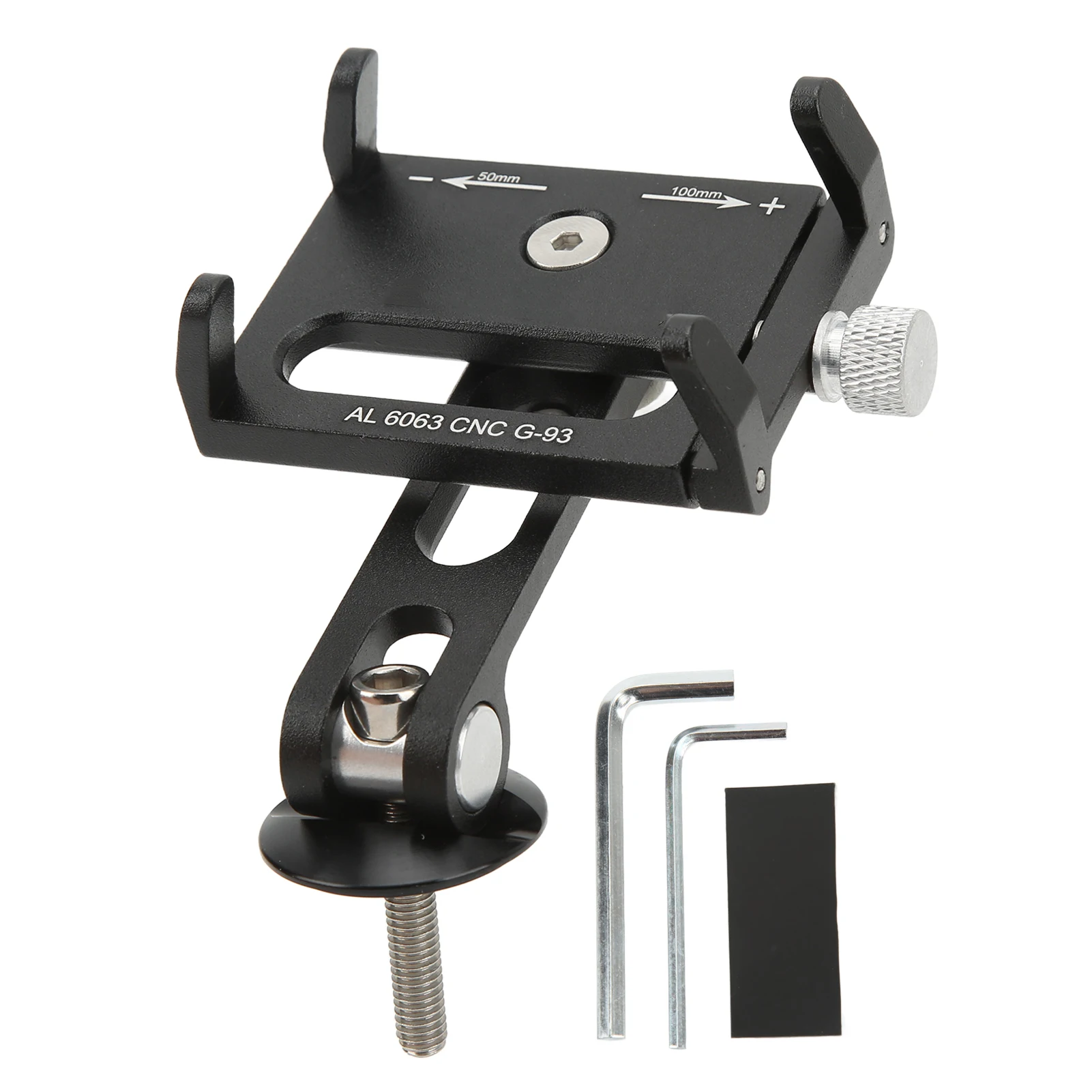 Bicycle Phone Holder Adjustable Aluminum Cycling Bicycle Phone Stand Cover Mount Holder for 50 to 100mm Wide Phone GPS Cycling
Bicycle Phone Holder Adjustable Aluminum Cycling Bicycle Phone Stand Cover Mount Holder for 50 to 100mm Wide Phone GPS Cycling