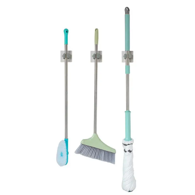 2Pcs Adhesive Multi-Purpose Hooks Wall Mounted Mop on Wall Organizer Holder Broom Hanger Hook Kitchen Bathroom Strong Hooks
2Pcs Adhesive Multi-Purpose Hooks Wall Mounted Mop on Wall Organizer Holder Broom Hanger Hook Kitchen Bathroom Strong Hooks