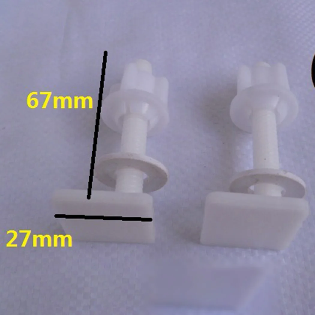 Toilet Lid Screw Cover Fitting Top Mounted Expansion Sleeve Stainless Steel Round Fixing Screw 2*screws + 2 Spirals + 2 Washers
Toilet Lid Screw Cover Fitting Top Mounted Expansion Sleeve Stainless Steel Round Fixing Screw 2*screws + 2 Spirals + 2 Washers