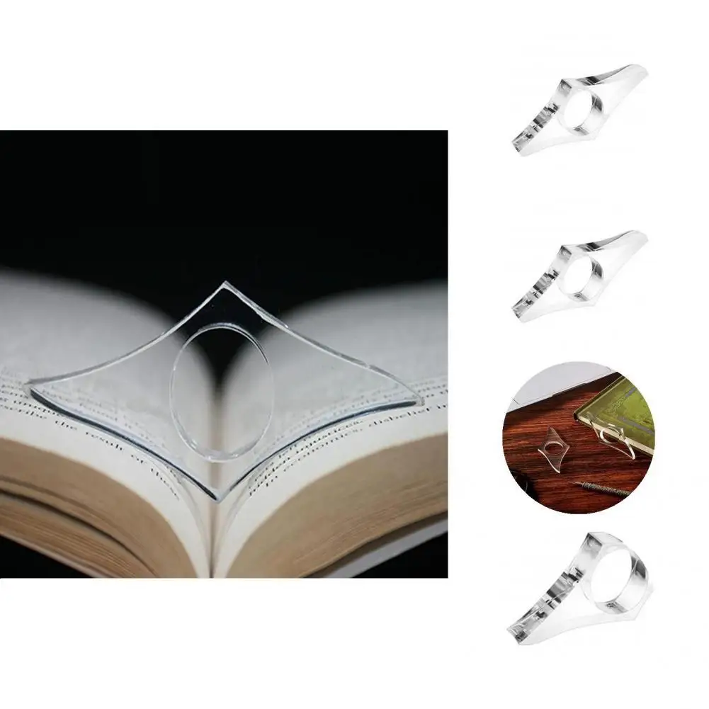 Book Mark Modern Rhombus Long-lasting Practical Thumb Finger Page Holder Reading Accessories Book Marker Page Holder 
Book Mark Modern Rhombus Long-lasting Practical Thumb Finger Page Holder Reading Accessories Book Marker Page Holder