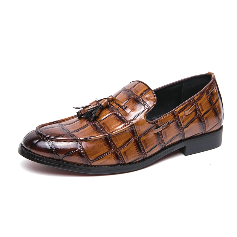 Hot Sale Mens Platform Leather Shoes Fashion Walking Men Footwear Comfortable Business Shoe Adult Slip-on Tassel Party Shoes Man
Hot Sale Mens Platform Leather Shoes Fashion Walking Men Footwear Comfortable Business Shoe Adult Slip-on Tassel Party Shoes Man