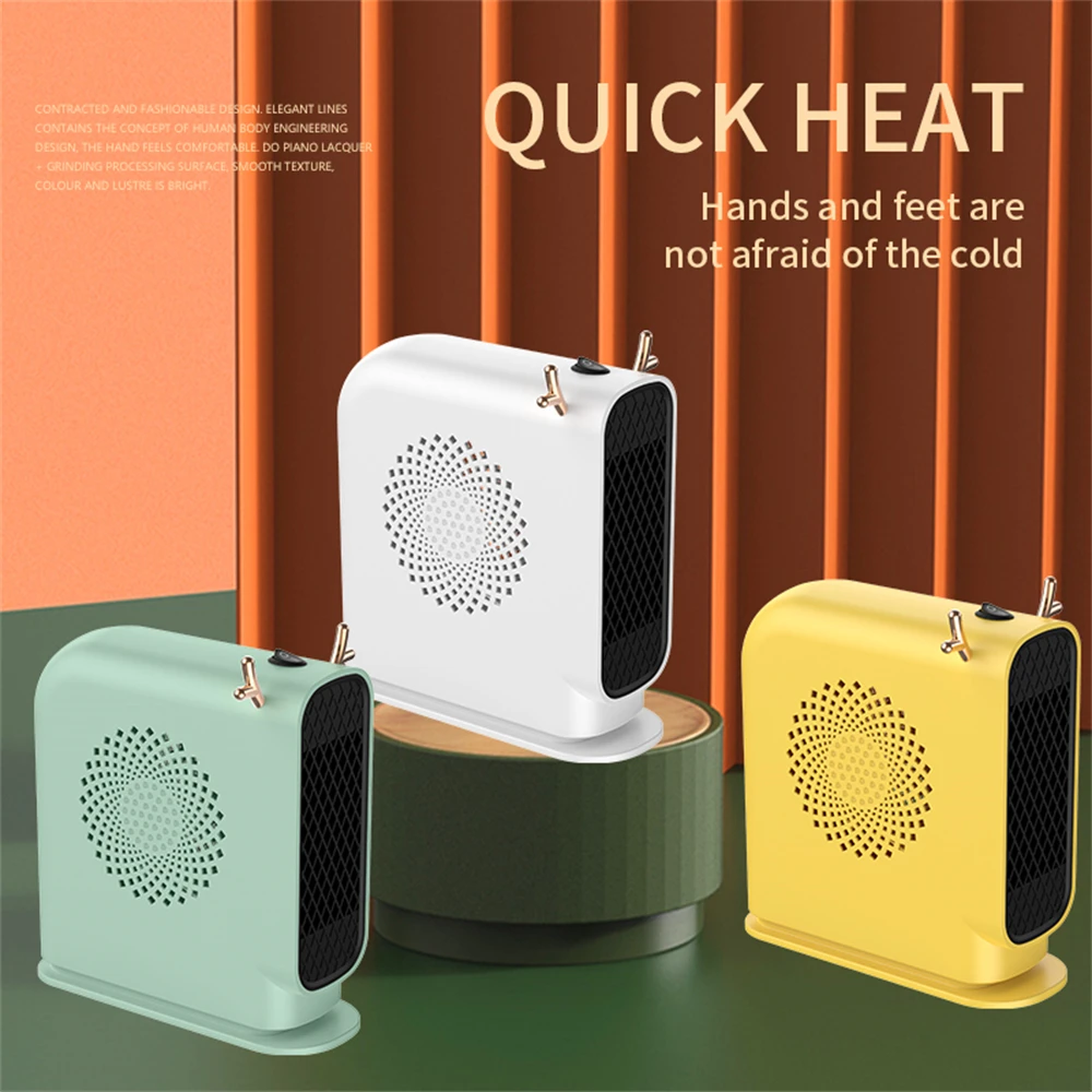 Portable Electric Heater Fan 500W Home Desktop Room Fast Heating Thermostat Stove Household Small Instant Hot Warm Air Blower
Portable Electric Heater Fan 500W Home Desktop Room Fast Heating Thermostat Stove Household Small Instant Hot Warm Air Blower