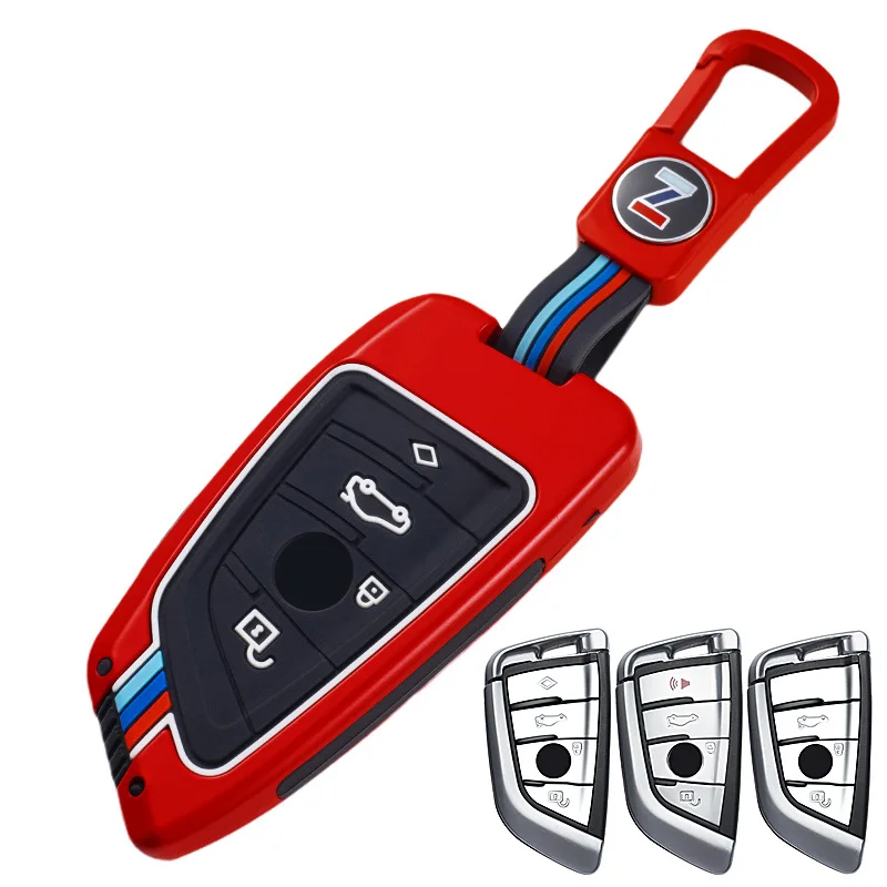 Цинковый сплав и силикон для BMW Новинка 1 2 5 7 серия X1 X3 X5 X6 X6M безключевой доступ дистанционный ключ защитный корпус