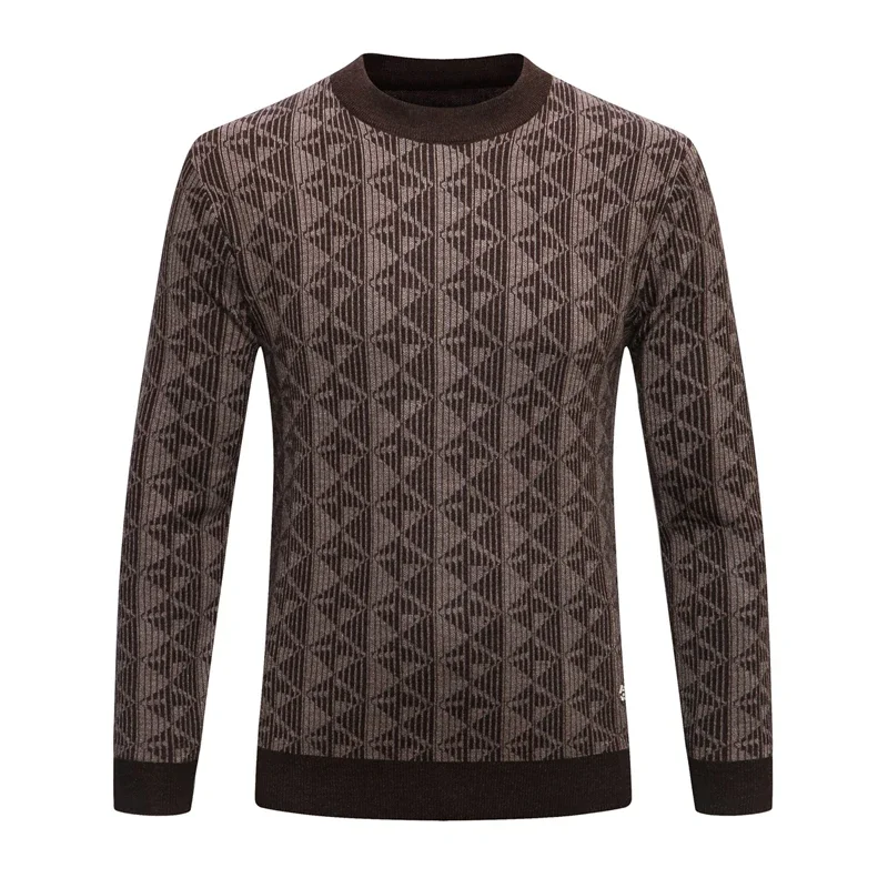 Мужской Повседневный шерстяной свитер, большой размер
Мужской Повседневный шерстяной свитер, большой размер