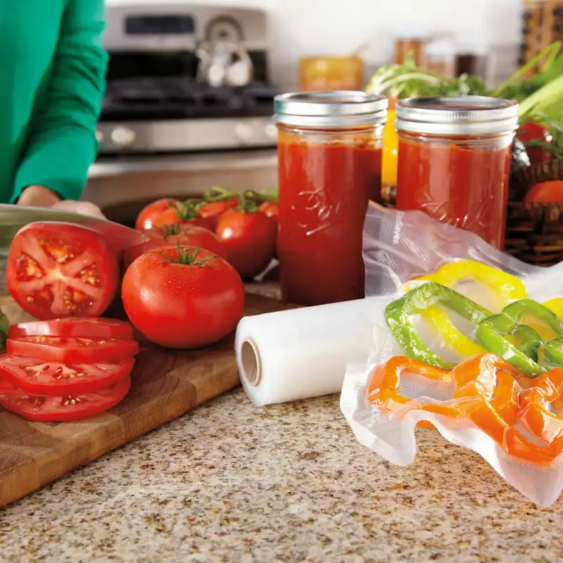 Pack - Durable, Heavy Duty, Commercial Grade Food Saver Bags Durable, Heavy Duty, Commercial Grade 6 Pack 8" x 20` Vacuum Seal R
Pack - Durable, Heavy Duty, Commercial Grade Food Saver Bags Durable, Heavy Duty, Commercial Grade 6 Pack 8" x 20` Vacuum Seal R
