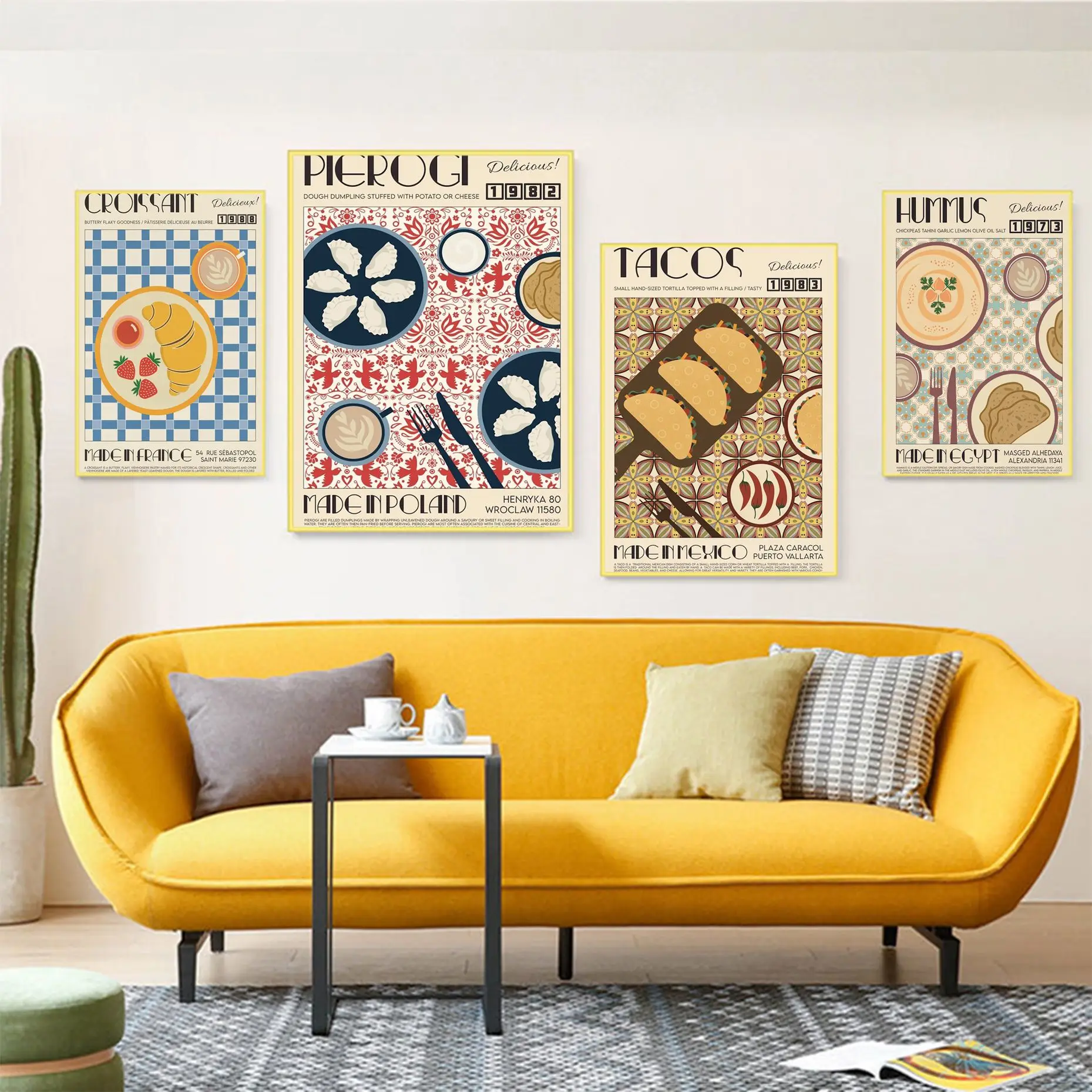 Modern Kitchen Decor Japanese Korean Foods Self-adhesive Art Poster Fancy Wall Sticker For Living Room Bar Decoration Painting
Modern Kitchen Decor Japanese Korean Foods Self-adhesive Art Poster Fancy Wall Sticker For Living Room Bar Decoration Painting
