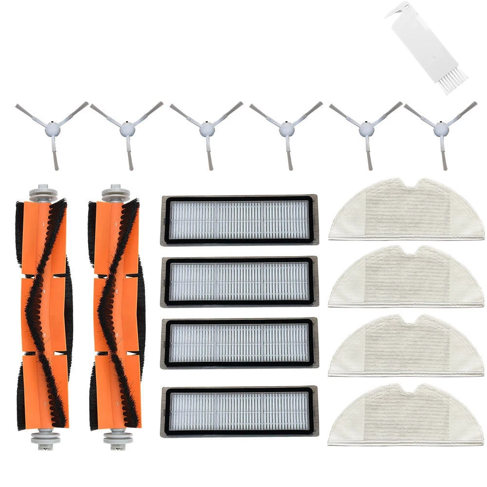 Accessory Set Rags Water Tank Brush Mop HEPA Filter for Xiaomi Mijia 1C STYTJ01ZHM Mi Robot Vacuum Mop Spare Parts
Accessory Set Rags Water Tank Brush Mop HEPA Filter for Xiaomi Mijia 1C STYTJ01ZHM Mi Robot Vacuum Mop Spare Parts