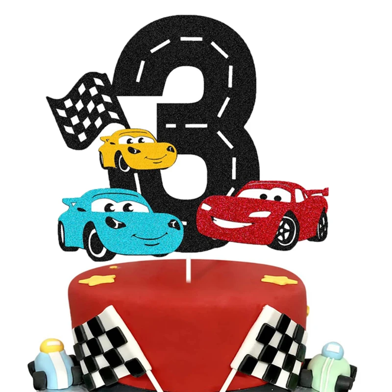 Disney McQueen Happy Birthday Cake Topper
Disney McQueen Happy Birthday Cake Topper