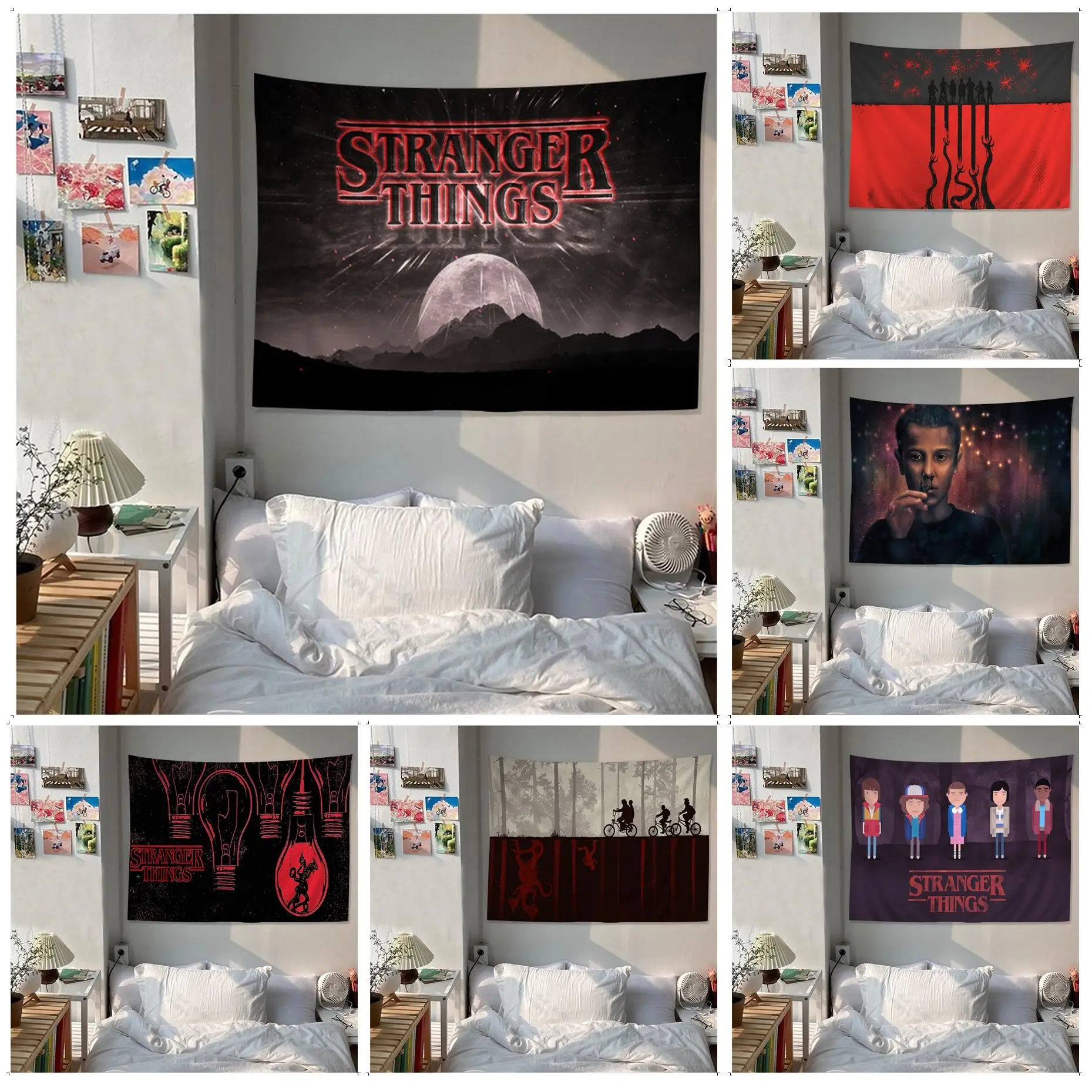 Stranger Things DIY Wall Tapestry Indian Buddha Wall Decoration Witchcraft Bohemian Hippie Japanese Tapestry
Stranger Things DIY Wall Tapestry Indian Buddha Wall Decoration Witchcraft Bohemian Hippie Japanese Tapestry