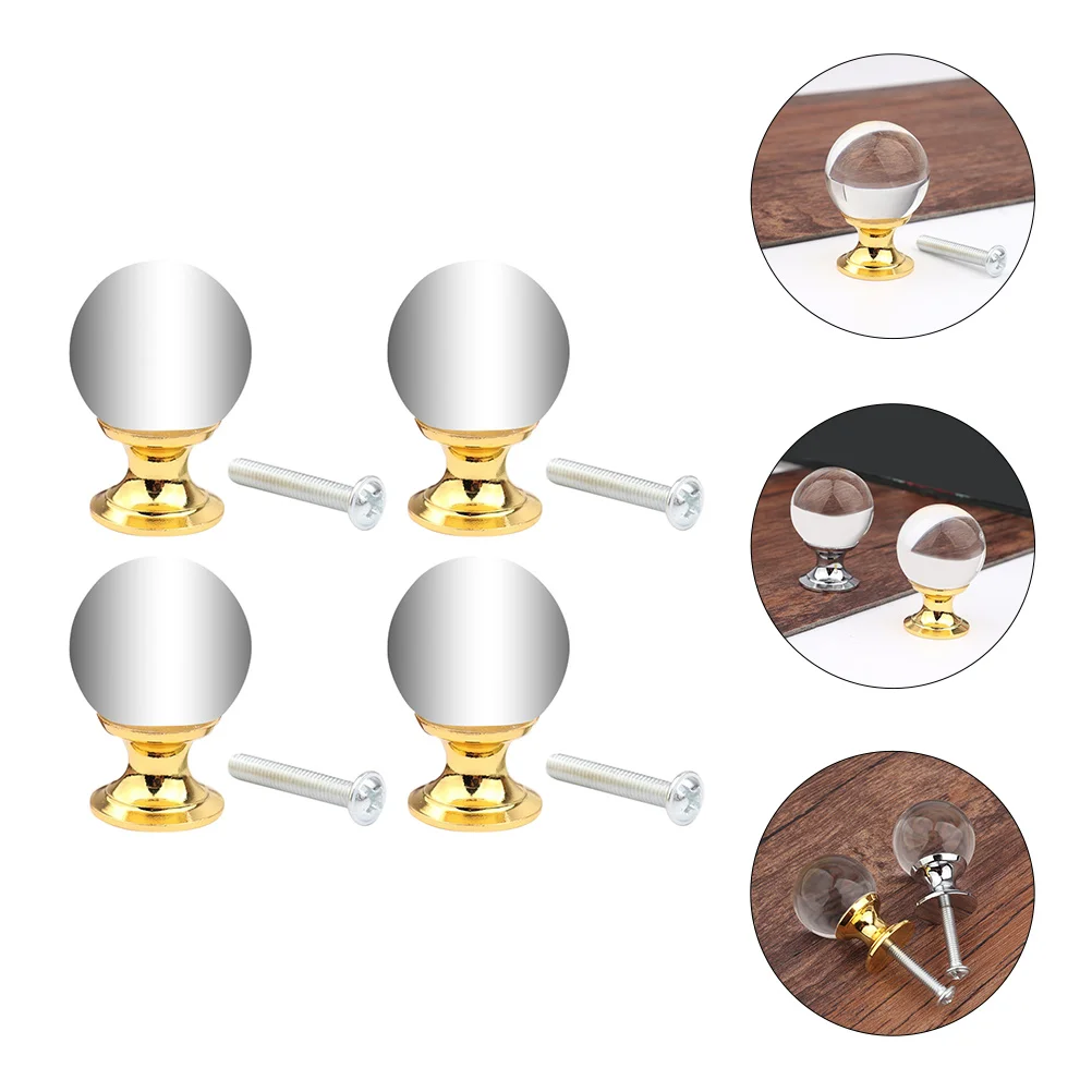 4Sets Crystal Glass Dresser Knobs European Style Cabinet Knob Furniture Accessories
4Sets Crystal Glass Dresser Knobs European Style Cabinet Knob Furniture Accessories