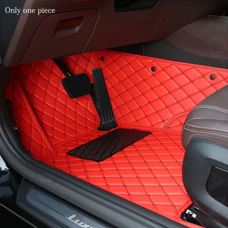 

YOTONWAN Custom Made Leather Car Mat For Land Rover All Models Rover Range Evoque Sport Freelander Auto Accessories Car-Styling