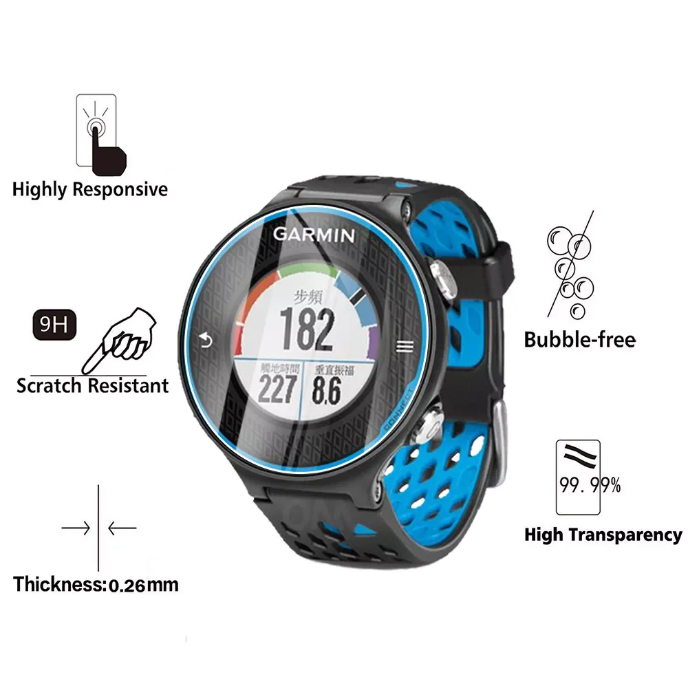 9H Premium Tempered Glass For Garmin Forerunner 620 630 645 220 225 230 235 245 245M 735 935 945 Screen Protector Film
9H Premium Tempered Glass For Garmin Forerunner 620 630 645 220 225 230 235 245 245M 735 935 945 Screen Protector Film