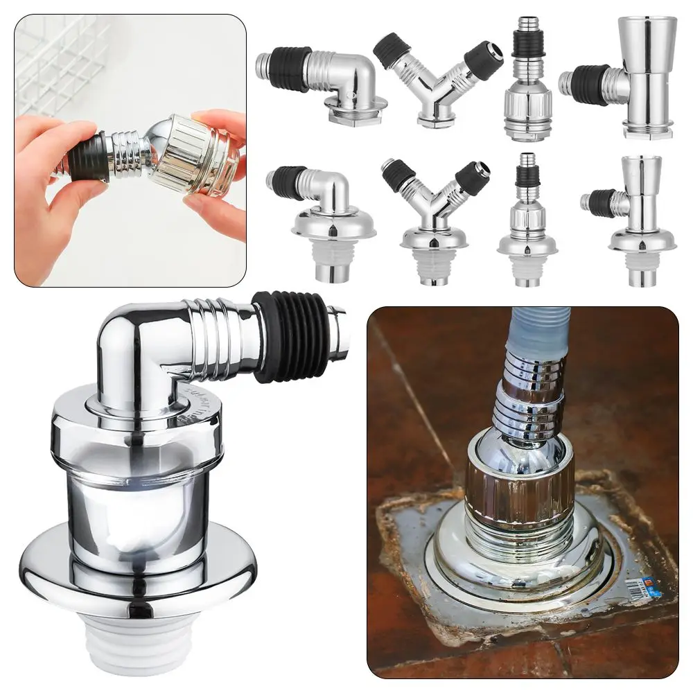 Tee Connector Water Pipe Drain Connector Deodorant Washing Machine Floor Drain Sewer Interface Floor Drain
Tee Connector Water Pipe Drain Connector Deodorant Washing Machine Floor Drain Sewer Interface Floor Drain