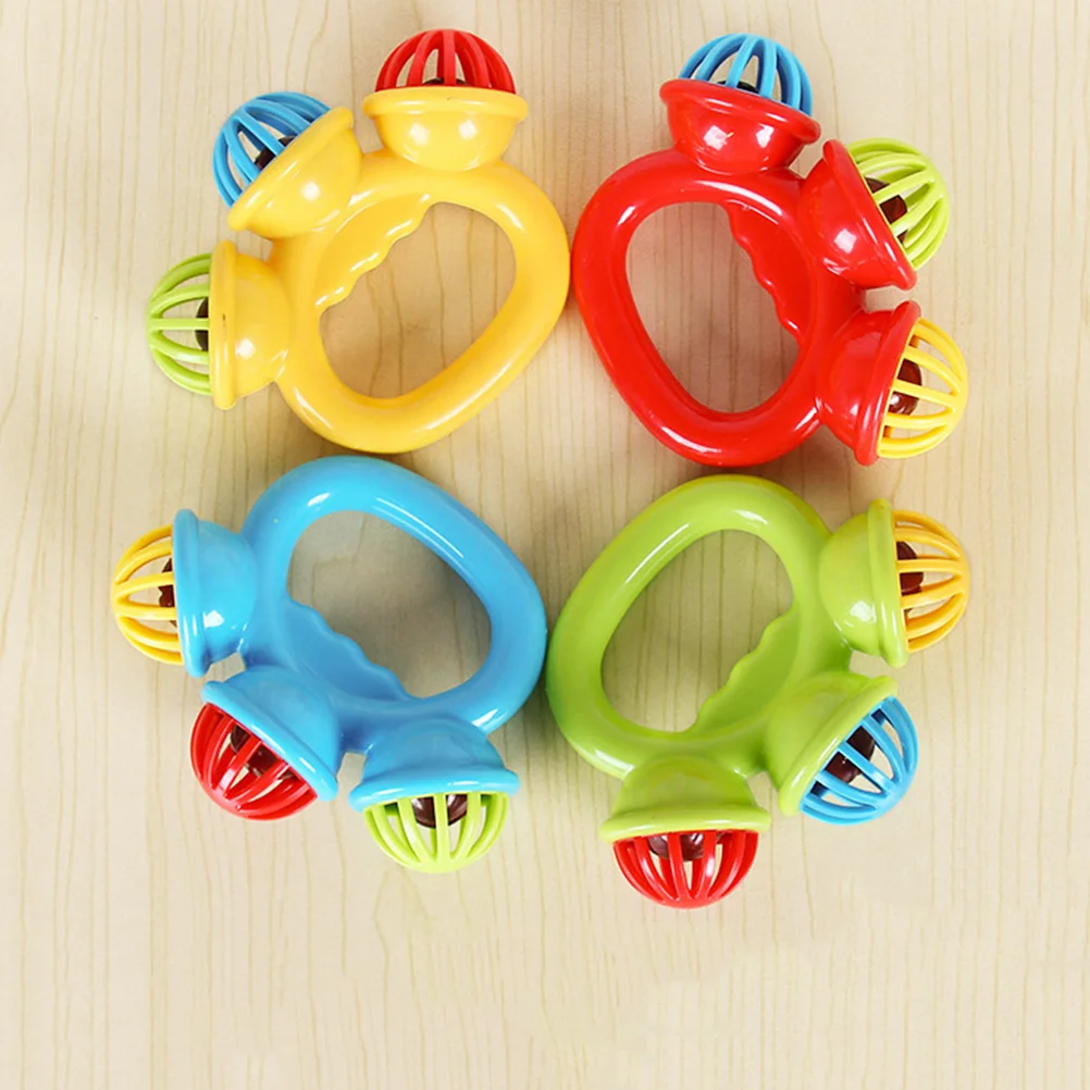 4pcs Handbell Durable Portable Creative Bright Color Musical Instrument for Kids Children
4pcs Handbell Durable Portable Creative Bright Color Musical Instrument for Kids Children