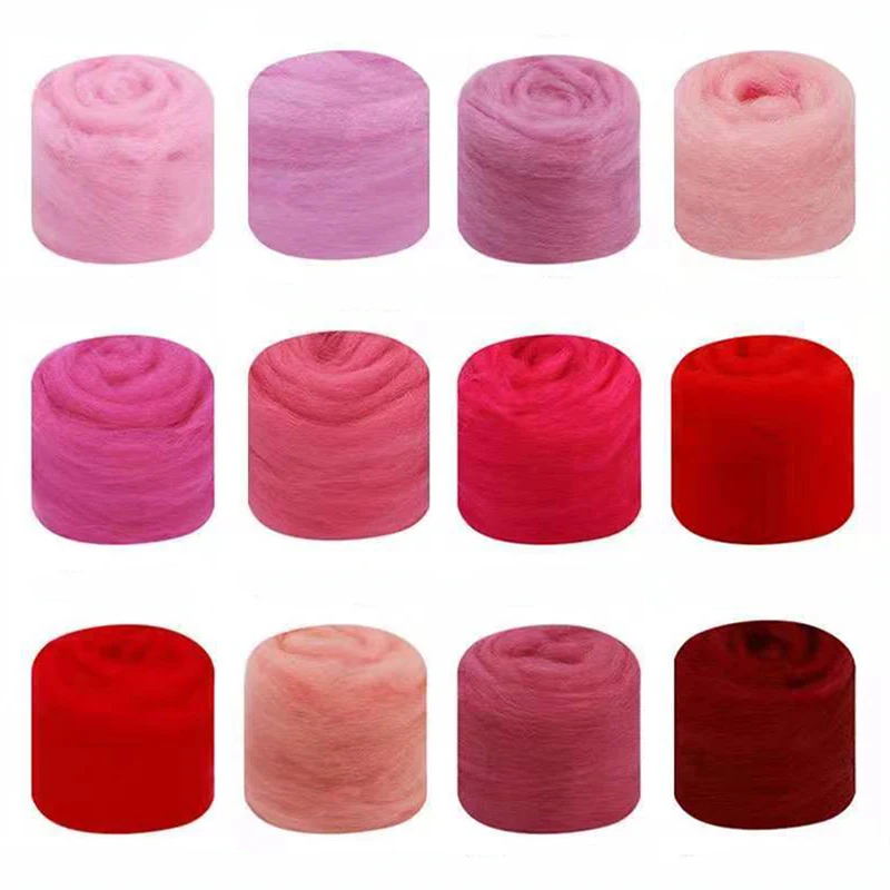 Jiwuo Wool Roving for Needle Felting Merino Wool Roving Premium Combed Top Perfect for DIY Craft Hand Spinning Felting Projects
Jiwuo Wool Roving for Needle Felting Merino Wool Roving Premium Combed Top Perfect for DIY Craft Hand Spinning Felting Projects