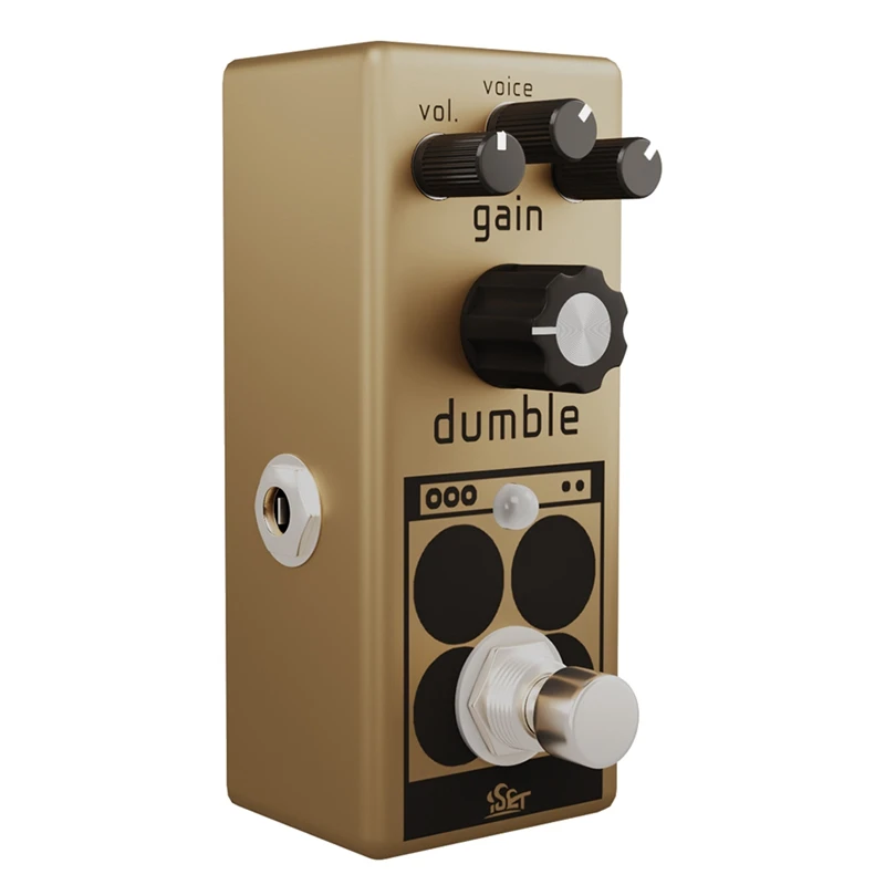 ISET Dumble Overdrive Pedal Analog Mini Single Guitar Effect For Electric Guitar Bass True Bypass
ISET Dumble Overdrive Pedal Analog Mini Single Guitar Effect For Electric Guitar Bass True Bypass