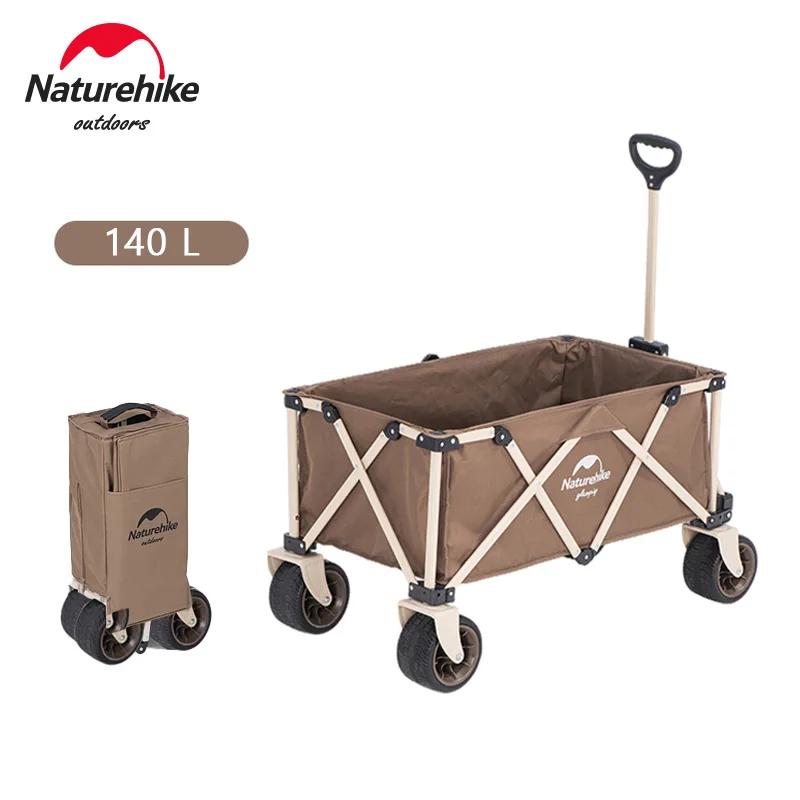 Naturehike Camping Wagon 193L Large Capacity Folding Trolley Portable Ultralight Shopping Pushcart Outdoor Hiking Picnic Cart
Naturehike Camping Wagon 193L Large Capacity Folding Trolley Portable Ultralight Shopping Pushcart Outdoor Hiking Picnic Cart