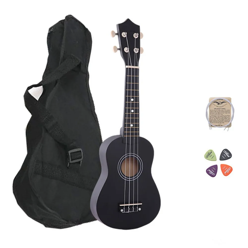 21 Inch Black Portable Ukulele 4 Strings Musical Instruments With Bag Musical Instruments Kids Gift
21 Inch Black Portable Ukulele 4 Strings Musical Instruments With Bag Musical Instruments Kids Gift