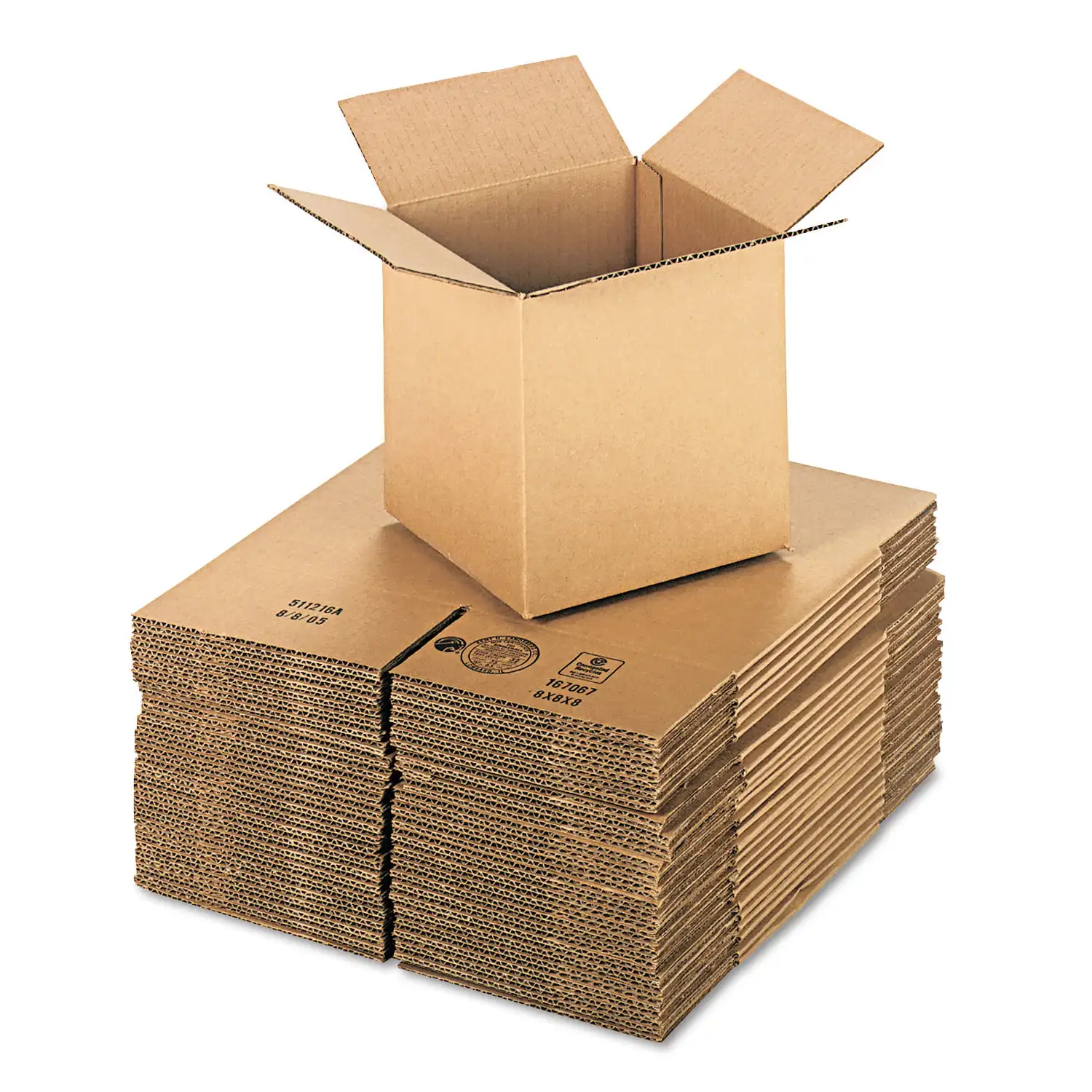 Supply Brown Corrugated - Cubed Fixed-Depth Shipping Boxes, 8" L x 8" W x 8" H, 25 Per Bundle - UFS888
Supply Brown Corrugated - Cubed Fixed-Depth Shipping Boxes, 8" L x 8" W x 8" H, 25 Per Bundle - UFS888