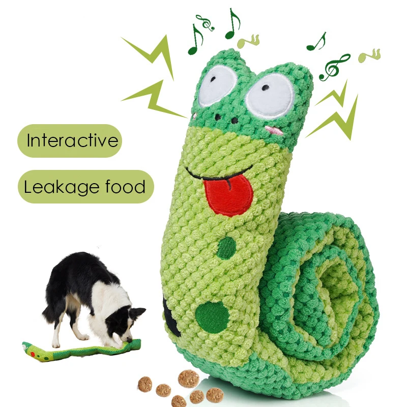 Green Frog Plush Squeak Toys Interactive Chewing Cute Soft Puppy Bite Resistant Sounding Toy Hidden Food Toys for Dogs Supplies
Green Frog Plush Squeak Toys Interactive Chewing Cute Soft Puppy Bite Resistant Sounding Toy Hidden Food Toys for Dogs Supplies
