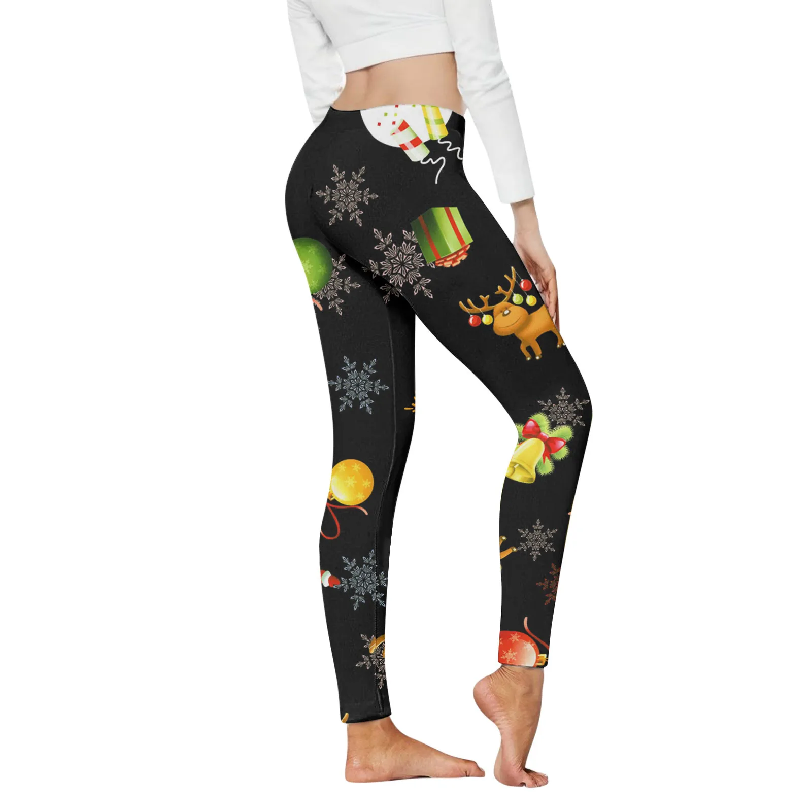 Women Christmas Print Tights Leggings Control Yoga Sport High Waisted Pants Thermal Stockings Winter Woman Pantyhose Bottom
Women Christmas Print Tights Leggings Control Yoga Sport High Waisted Pants Thermal Stockings Winter Woman Pantyhose Bottom