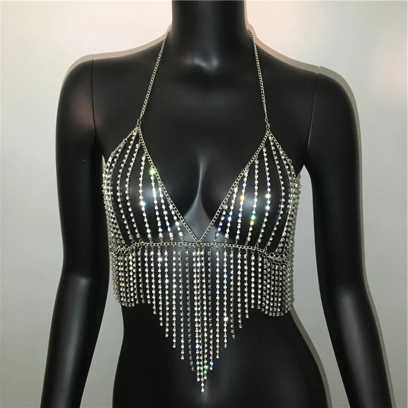 Women's Rhinestone Sexy Backless Crop Top 2022 Halter Hollow Out Tassels Tank Party Dance Club Wear Camisole Streetwear Camis
Women's Rhinestone Sexy Backless Crop Top 2022 Halter Hollow Out Tassels Tank Party Dance Club Wear Camisole Streetwear Camis