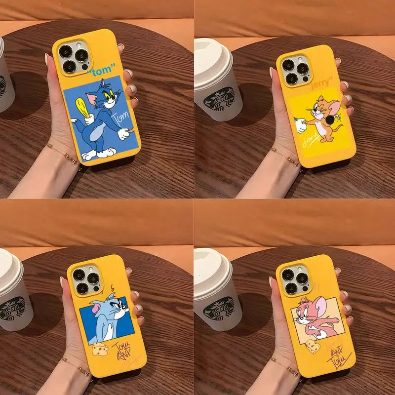 Cartoon Tom And Jack Phone Case For Iphone13Promax 12 11 14 Mini Pro Max 6 6s 7 8 Plus Xr X Xs Protective Case Yellow Coque 2020
Cartoon Tom And Jack Phone Case For Iphone13Promax 12 11 14 Mini Pro Max 6 6s 7 8 Plus Xr X Xs Protective Case Yellow Coque 2020