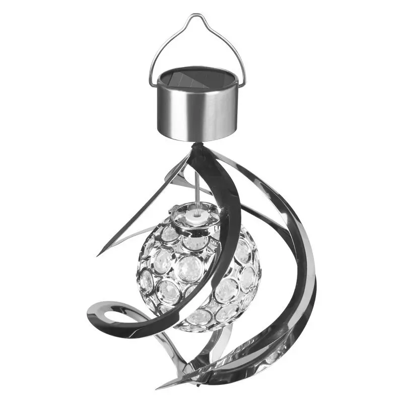 Solar Powered Wind Chime Light LED Garden Hanging Spinner Color Changing Lawn Yard Home Decoration for Park Courtyard Garden
Solar Powered Wind Chime Light LED Garden Hanging Spinner Color Changing Lawn Yard Home Decoration for Park Courtyard Garden