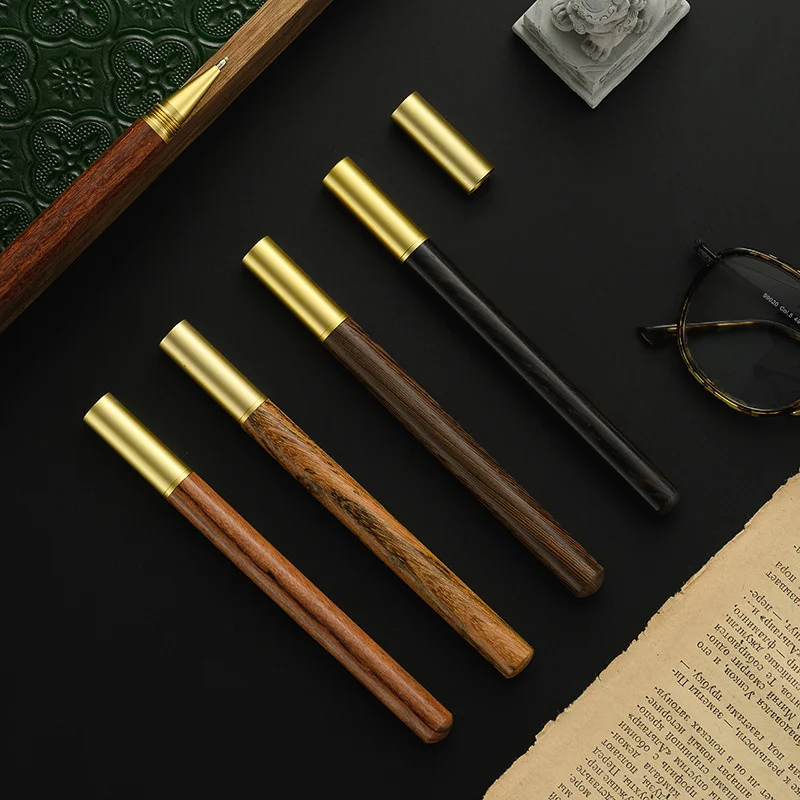Various colors are available Brass sandalwood signature pen wholesale business exquisite gift gel pen wooden water pen
Various colors are available Brass sandalwood signature pen wholesale business exquisite gift gel pen wooden water pen