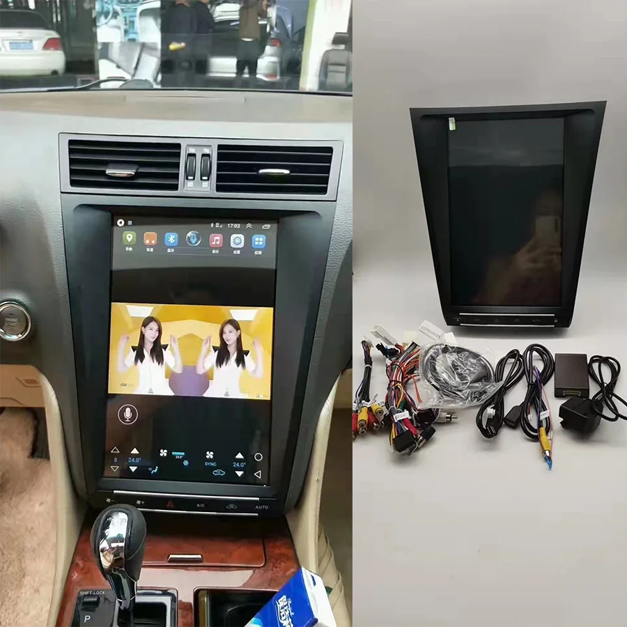 Автомобильная Мультимедийная система Tesla, экран 12,8 дюйма, Android, для Lexus GS300, GS460, 2006-2011, с GPS, Wi-Fi, 4G
Автомобильная Мультимедийная система Tesla, экран 12,8 дюйма, Android, для Lexus GS300, GS460, 2006-2011, с GPS, Wi-Fi, 4G