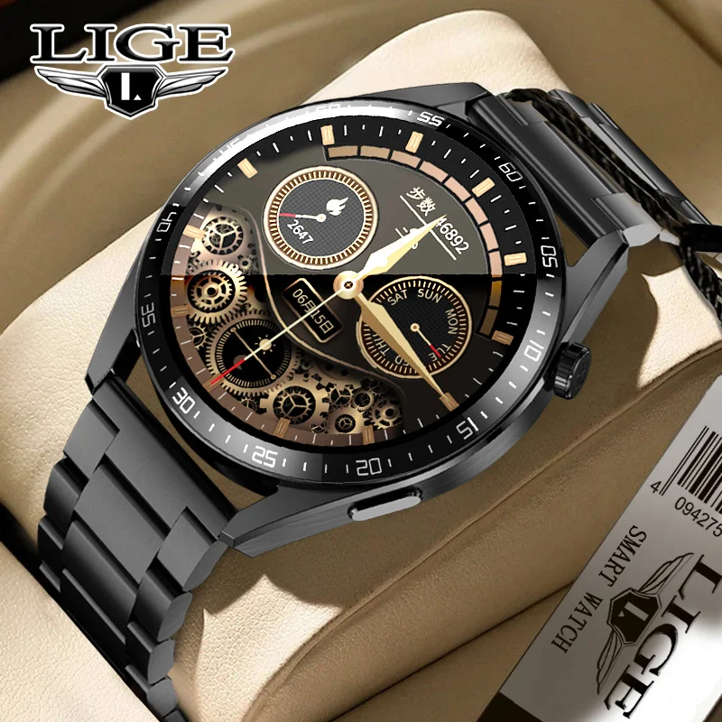 LIGE 2022 New Bluetooth Call Smart Watch Men NFC Access Control Voice IP67 Waterproof Sports Fitness Smartwatch For Android iOS
LIGE 2022 New Bluetooth Call Smart Watch Men NFC Access Control Voice IP67 Waterproof Sports Fitness Smartwatch For Android iOS