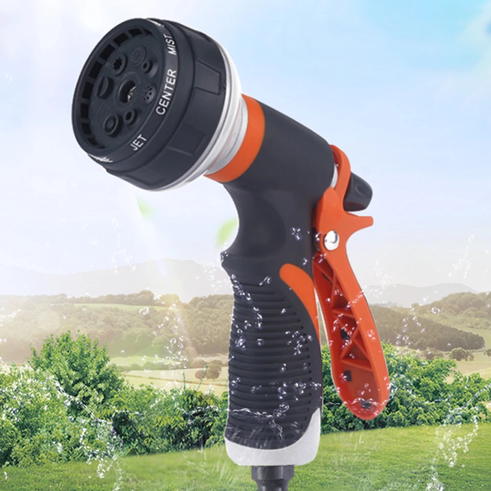 High-Pressure Water Spray Gun Garden Hose Spray Nozzle With 8 Adjustable Pattern Multi-Function Car Wash Sprinkle Sprinkler Tool
High-Pressure Water Spray Gun Garden Hose Spray Nozzle With 8 Adjustable Pattern Multi-Function Car Wash Sprinkle Sprinkler Tool
