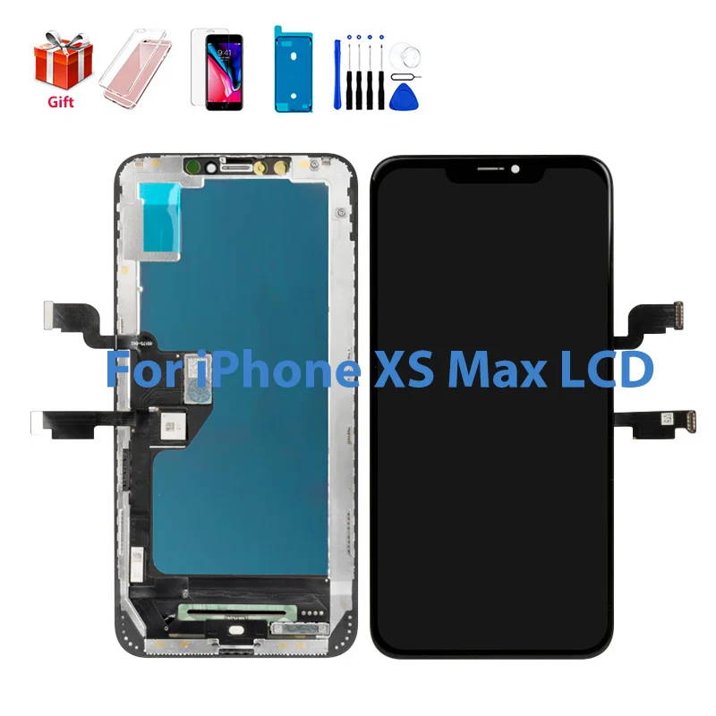 TFT Pantalla для iPhone XS Max ЖК-дисплей сенсорный экран дигитайзер сборка для iPhone A1921 A2101 A2102 A2104 Замена ЖК-дисплея
TFT Pantalla для iPhone XS Max ЖК-дисплей сенсорный экран дигитайзер сборка для iPhone A1921 A2101 A2102 A2104 Замена ЖК-дисплея