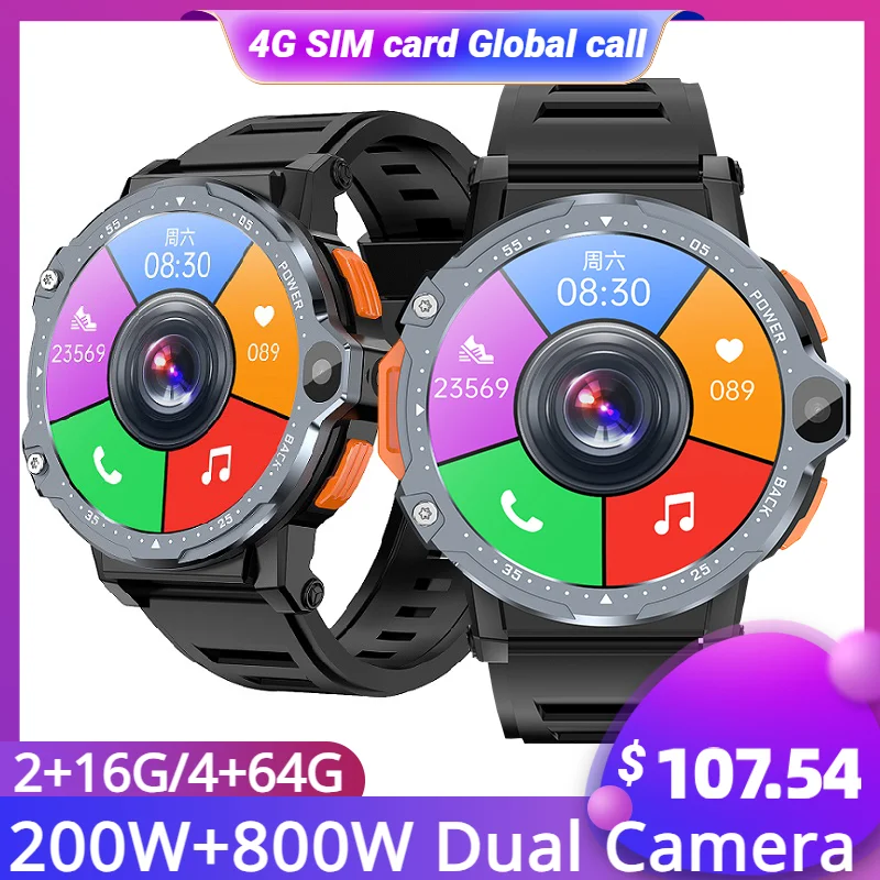 Мужские спортивные часы с Gps, экран 2023 дюйма, 4 Гб + 64 ГБ 
Мужские спортивные часы с Gps, экран 2023 дюйма, 4 Гб + 64 ГБ