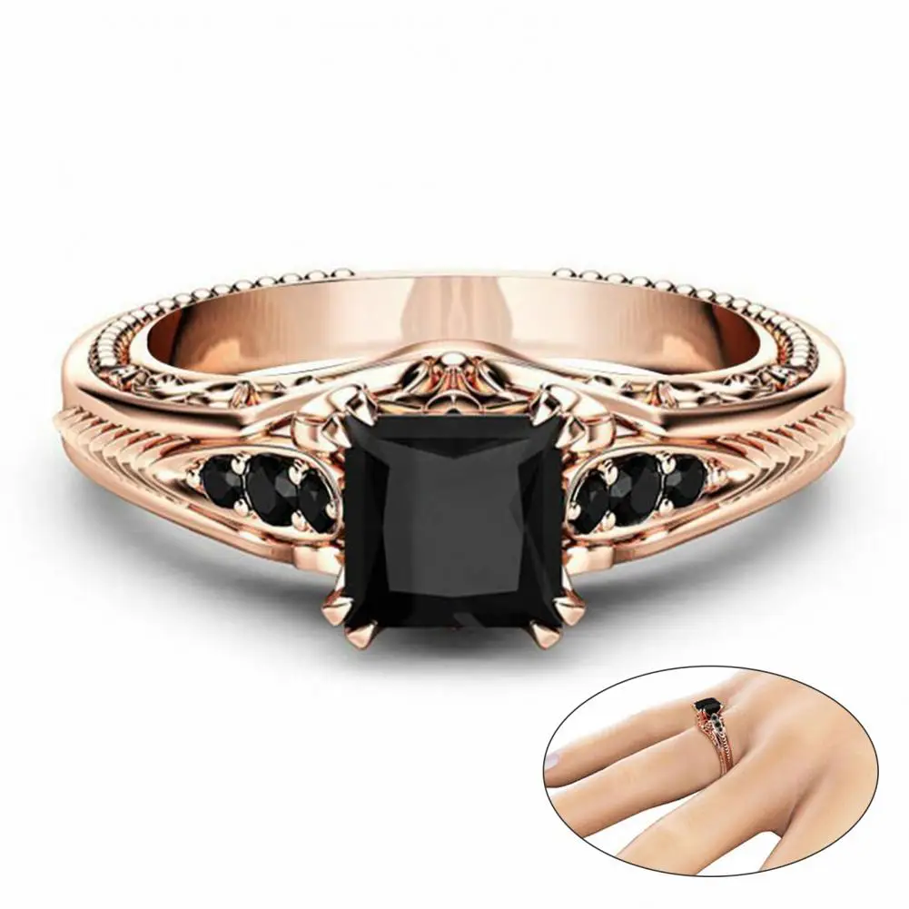 Finger Ring Fine Workmanship Lightweight Comfortable Women Elegant Finger Ring Trendy Ring for Going Out
Finger Ring Fine Workmanship Lightweight Comfortable Women Elegant Finger Ring Trendy Ring for Going Out