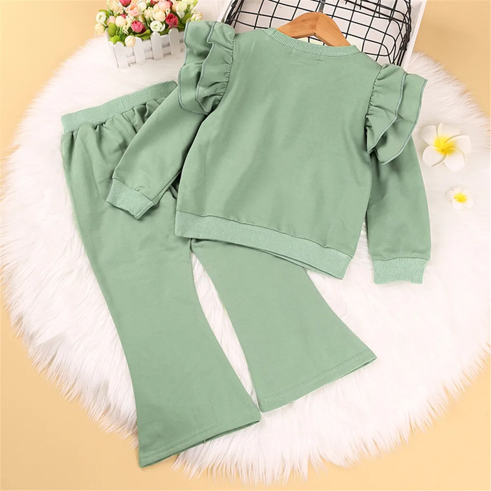 Solid Color Baby Girl Clothes Set Autumn Winter Newborn Infant Clothing 2 Pcs Long sleeve Baby Costume Sweatshirt Kids Clothing
Solid Color Baby Girl Clothes Set Autumn Winter Newborn Infant Clothing 2 Pcs Long sleeve Baby Costume Sweatshirt Kids Clothing