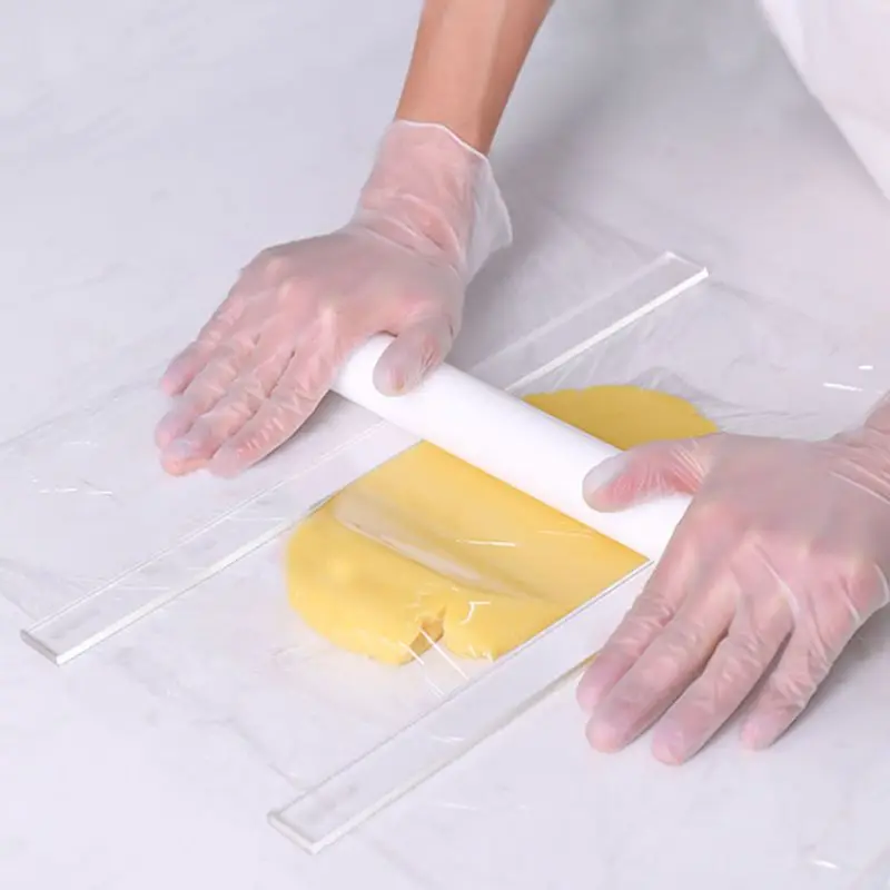2Pcs/Lot Biscuit Cake Rolling Tool Balance Ruler Fondant Icing Biscuit Thickness Ruler Biscuit Smoother Baking Accessories
2Pcs/Lot Biscuit Cake Rolling Tool Balance Ruler Fondant Icing Biscuit Thickness Ruler Biscuit Smoother Baking Accessories