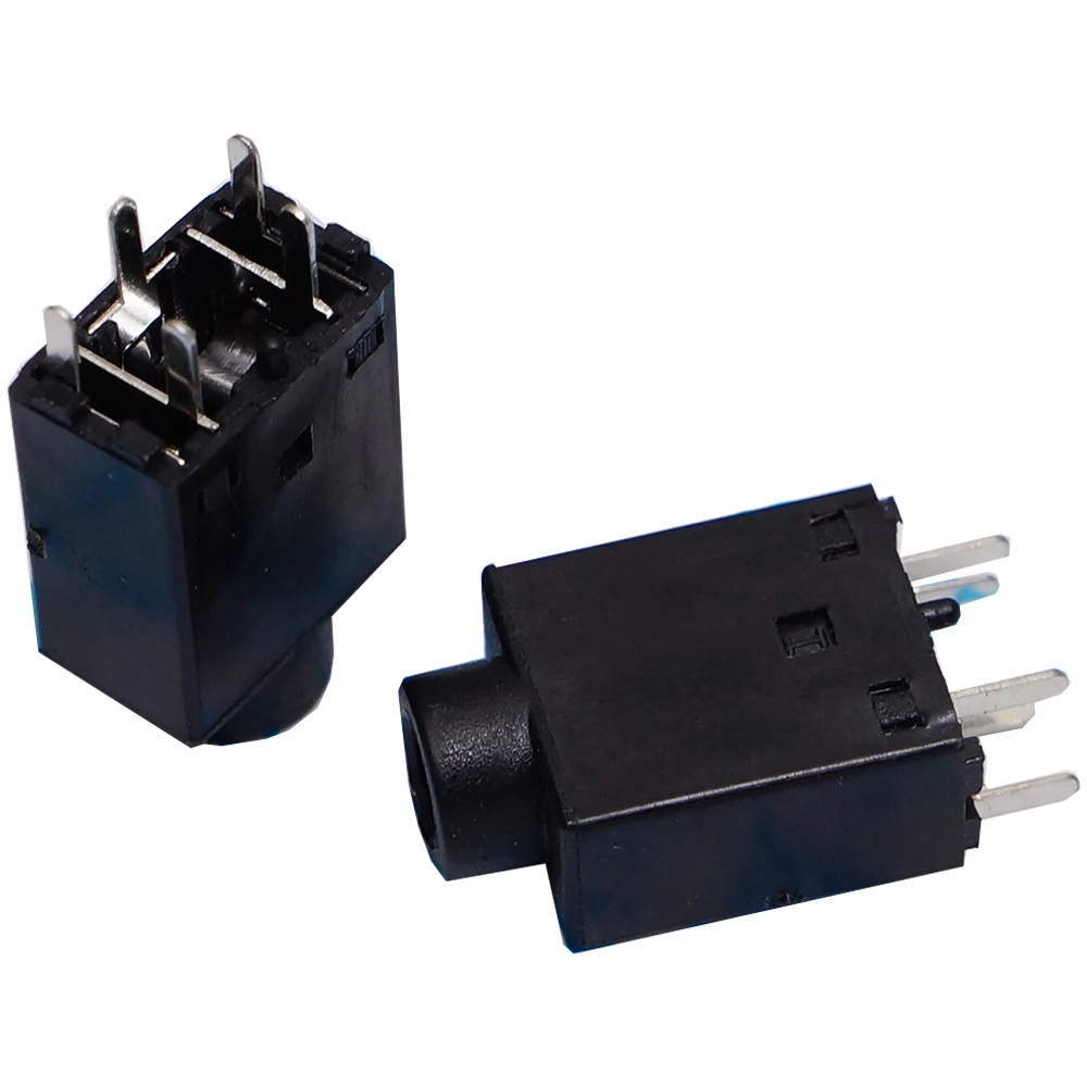 10 шт./лот 3,5 мм Женский аудиоразъем DIP 5-контактный 360-градусный стерео разъем для наушников PJ358
10 шт./лот 3,5 мм Женский аудиоразъем DIP 5-контактный 360-градусный стерео разъем для наушников PJ358