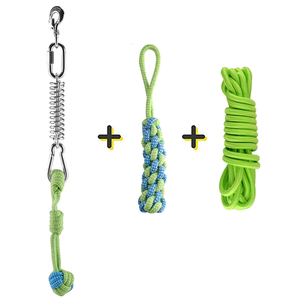 For Dogs Rope Toy Backyard Spring Pole Garden Easy Install Training Tools Durable Home Muscle Builder Bite Resistant Play Pull
For Dogs Rope Toy Backyard Spring Pole Garden Easy Install Training Tools Durable Home Muscle Builder Bite Resistant Play Pull
