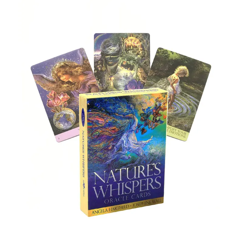 Hot sales Nature Whispers Oracle Card Tarot Card Divination Entertainment Chess Card Game Tarot And Selection of storage bags
Hot sales Nature Whispers Oracle Card Tarot Card Divination Entertainment Chess Card Game Tarot And Selection of storage bags