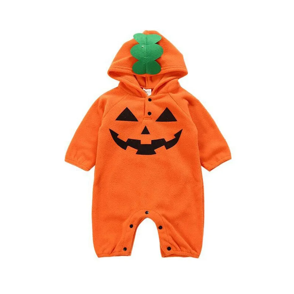 Newborn Halloween Custom Baby Girls Boys Romper Pumpkin Print Long Sleeve Baby Clothes Hooded Autumn Warm Jumpsuits 0-18Months
Newborn Halloween Custom Baby Girls Boys Romper Pumpkin Print Long Sleeve Baby Clothes Hooded Autumn Warm Jumpsuits 0-18Months