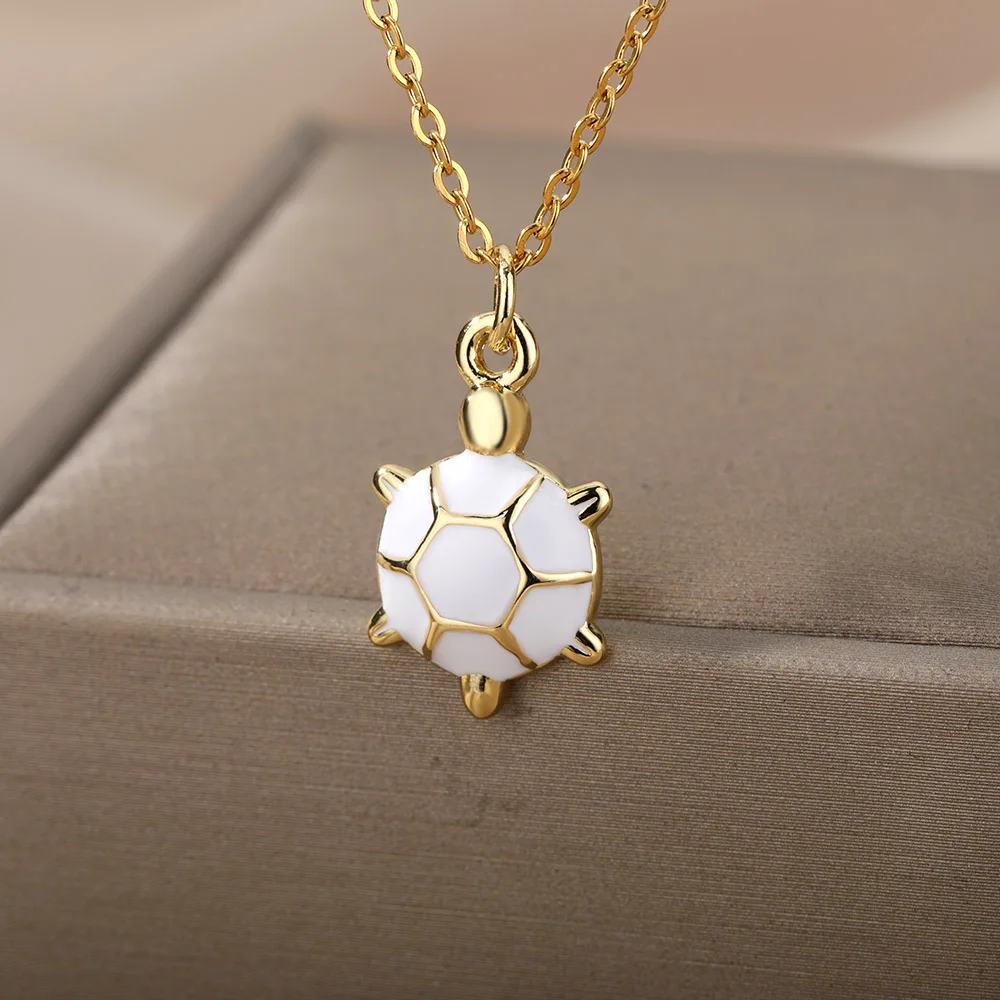 Cute Enamel Turtle Pendant Necklace For Women Link Chain Choker Dripping Oil Necklace Simple Party Jewelry Bijoux For Child Gift
Cute Enamel Turtle Pendant Necklace For Women Link Chain Choker Dripping Oil Necklace Simple Party Jewelry Bijoux For Child Gift