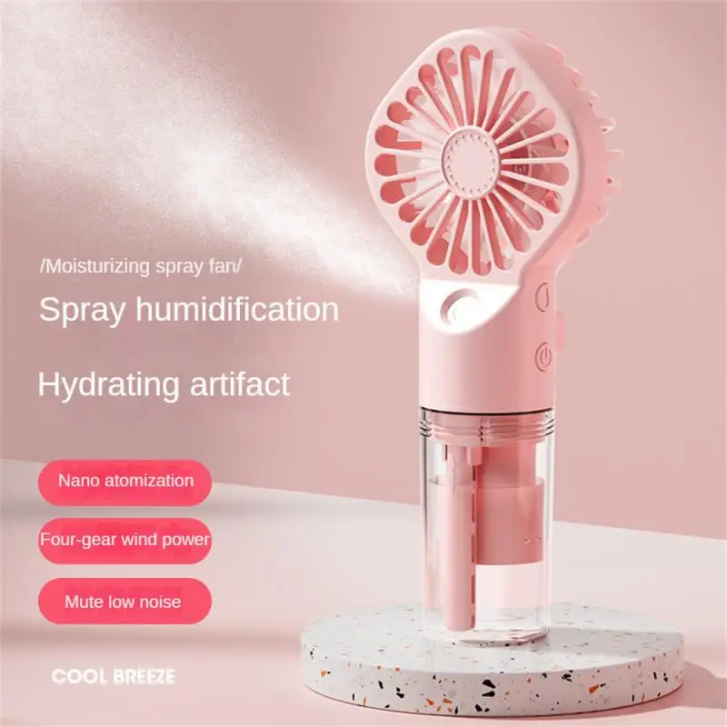 Mini Portable Fan 4 Speed Humidifying Spray Water Misting Fan Summer USB Charging Air Conditioner Cooling Handheld Fan Camping
Mini Portable Fan 4 Speed Humidifying Spray Water Misting Fan Summer USB Charging Air Conditioner Cooling Handheld Fan Camping